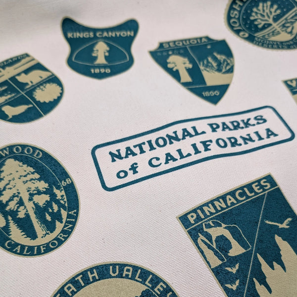 National Parks of California Tote Bag