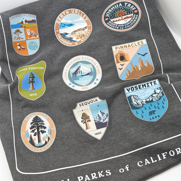 National Parks of California Heavyweight Tee