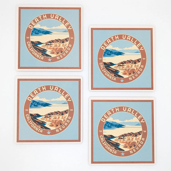 Death Valley Legacy 4-Piece Coaster Set