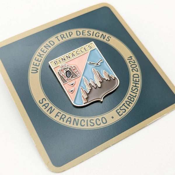 Pinnacles Enamel Pin