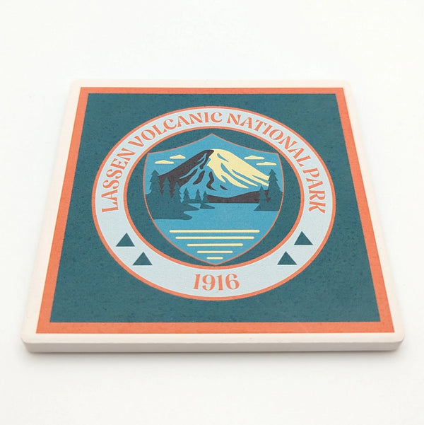 Lassen Volcanic Legacy 4-Piece Coaster Set