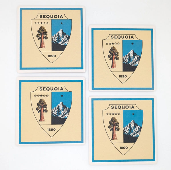 Sequoia Legacy 4-Piece Coaster Set