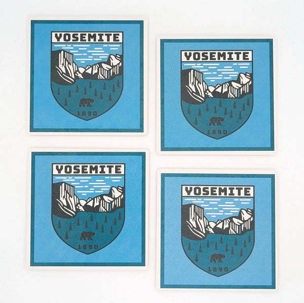 Yosemite Legacy 4-Piece Coaster Set