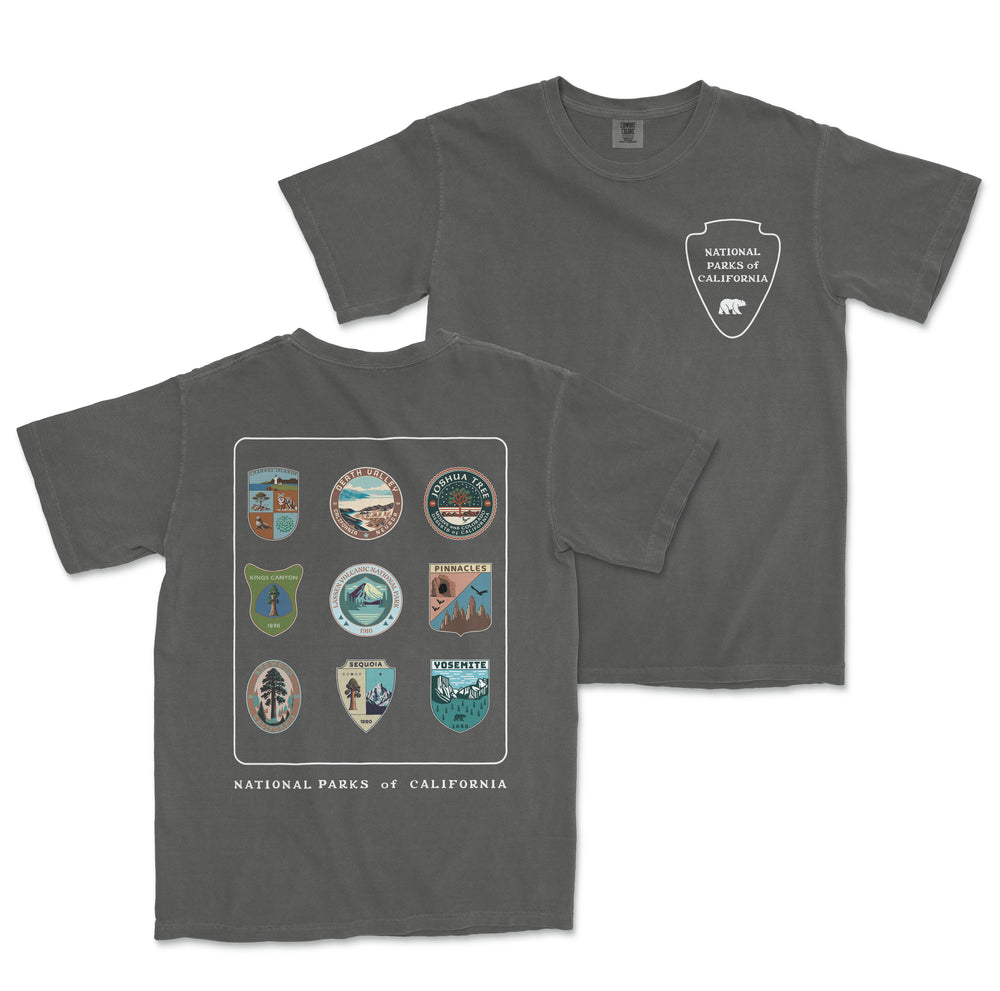 National Parks of California Heavyweight Tee