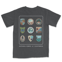 National Parks of California Heavyweight Tee