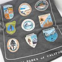 National Parks of California Heavyweight Tee