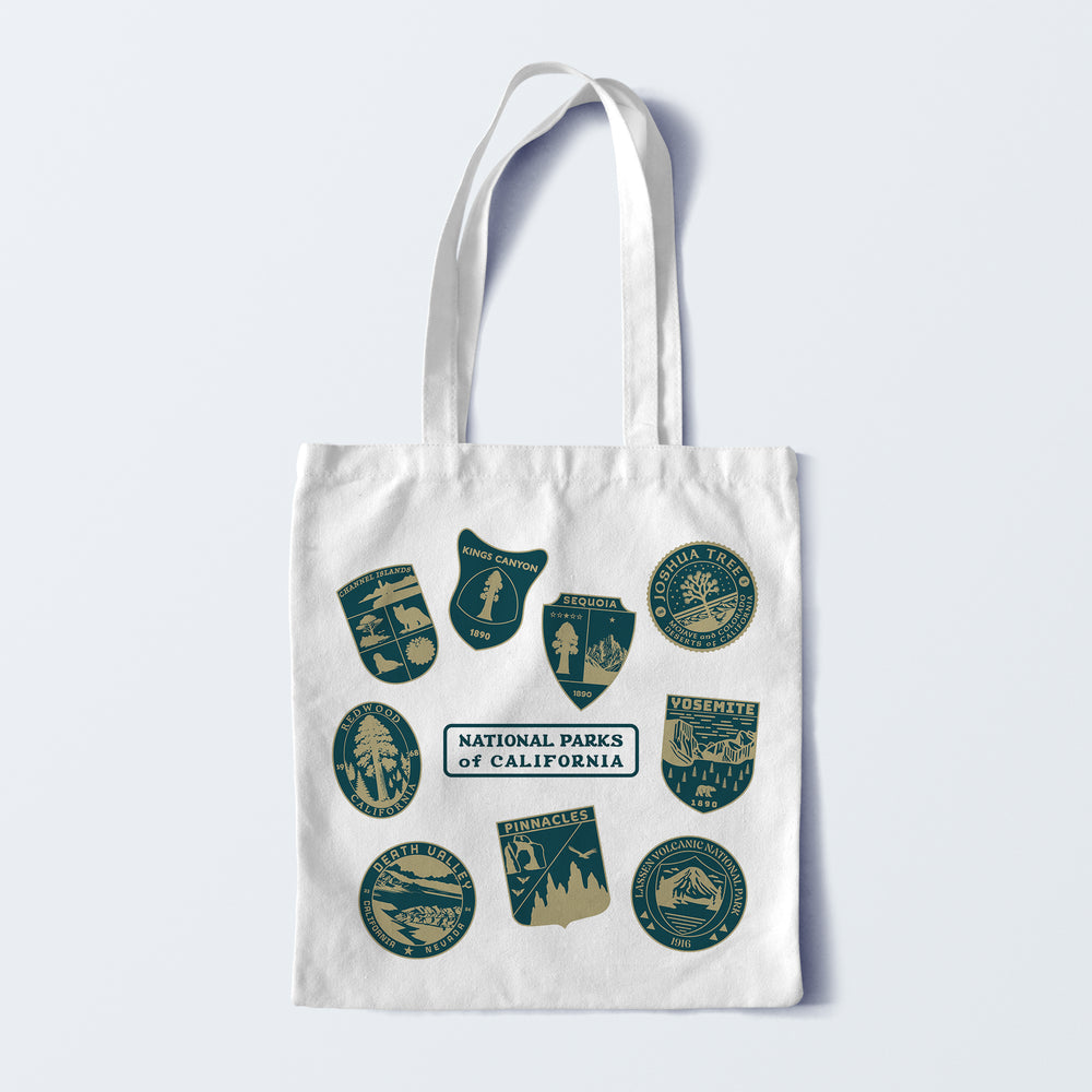 National Parks of California Tote Bag