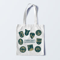 National Parks of California Tote Bag