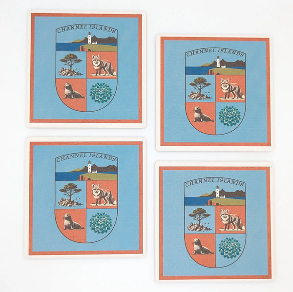 Channel Islands Legacy 4-Piece Coaster Set