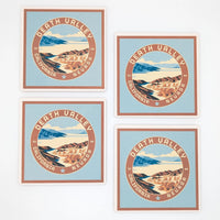 Death Valley Legacy 4-Piece Coaster Set