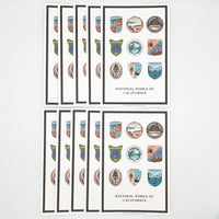 National Parks of California 10-Piece Postcard Set