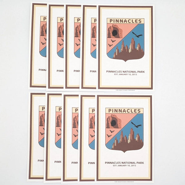 Pinnacles Legacy 10-Piece Postcard Set