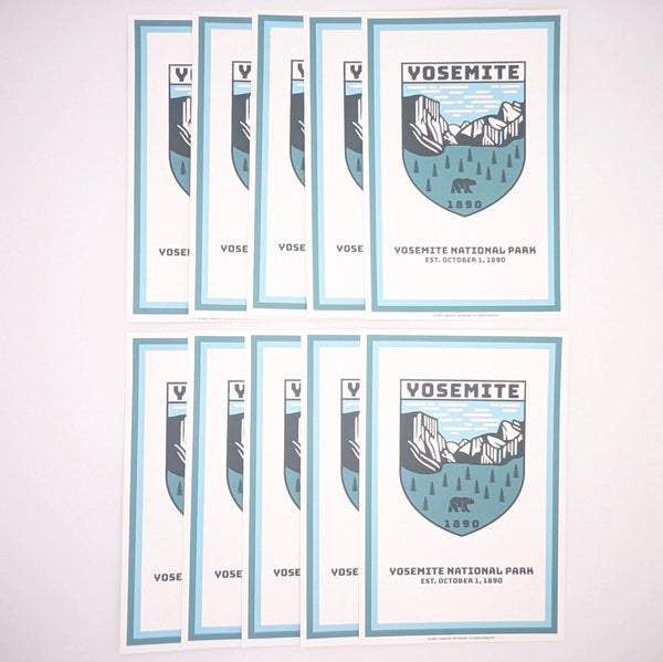 Yosemite Legacy 10-Piece Postcard Set