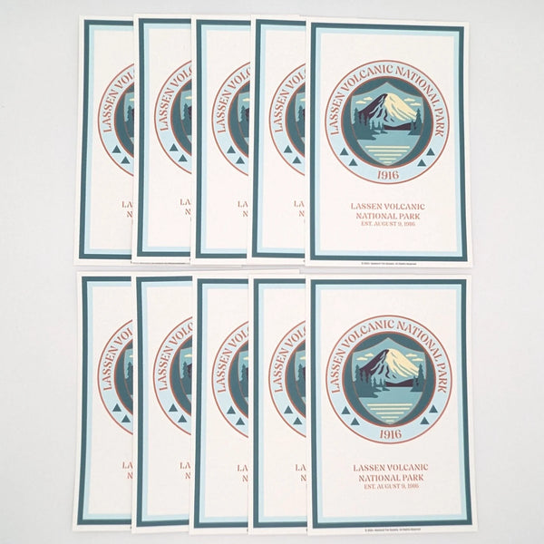 Lassen Volcanic Legacy 10-Piece Postcard Set