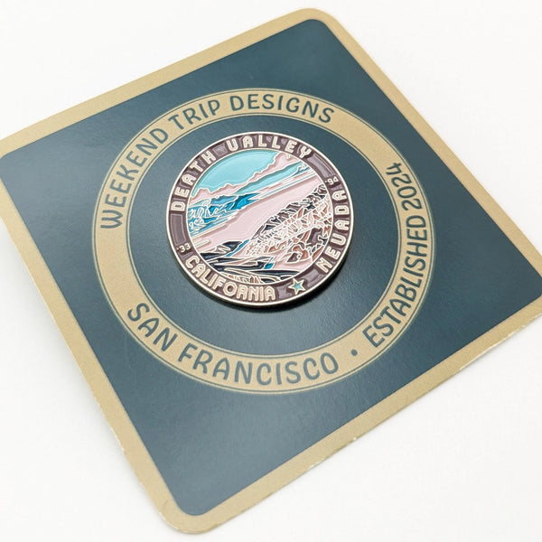 Death Valley Enamel Pin