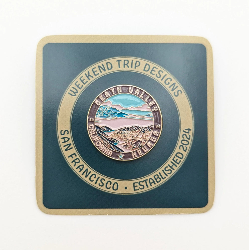 Death Valley Enamel Pin