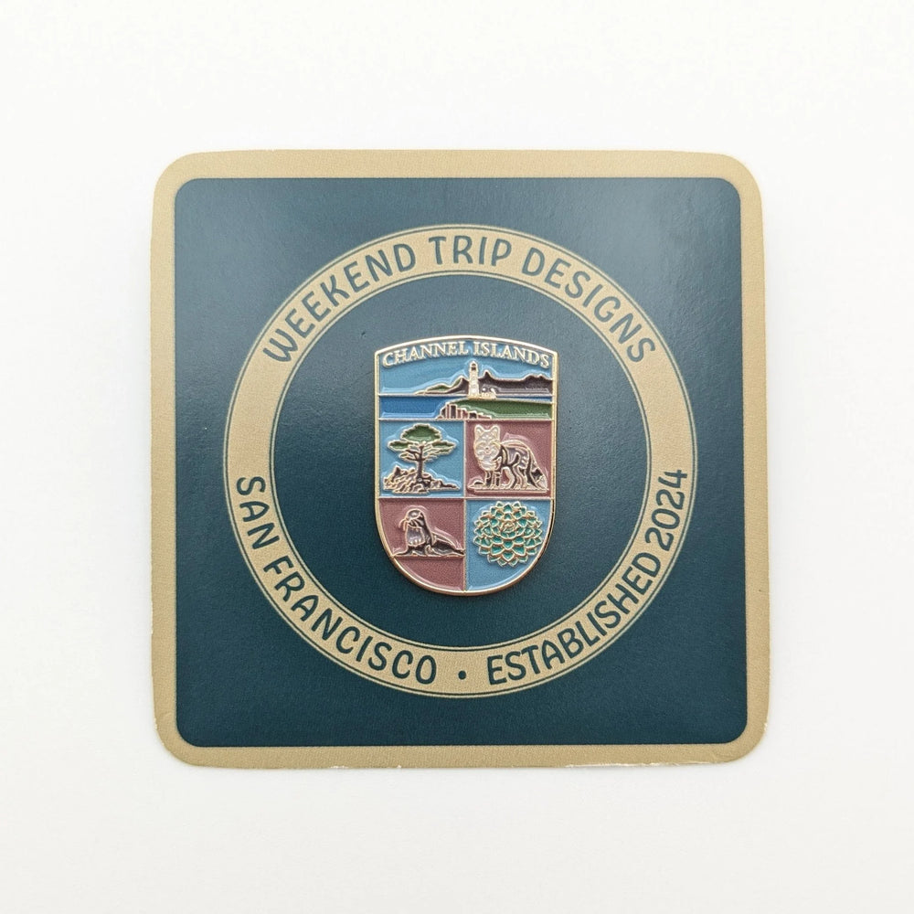 Channel Islands Enamel Pin