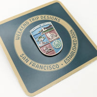 Channel Islands Enamel Pin