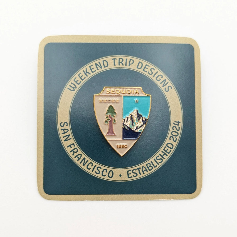 Sequoia Enamel Pin