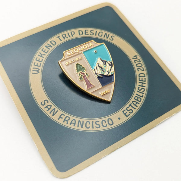 Sequoia Enamel Pin