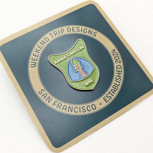 Kings Canyon Enamel Pin