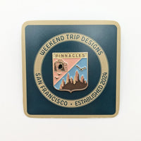 Pinnacles Enamel Pin