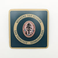 Redwood Enamel Pin