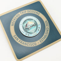 Lassen Volcanic Enamel Pin