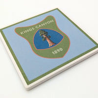 Kings Canyon Legacy 4-Piece Coaster Set