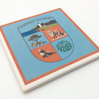 Channel Islands Legacy 4-Piece Coaster Set