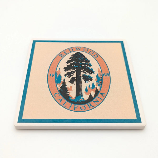 Redwood Legacy 4-Piece Coaster Set