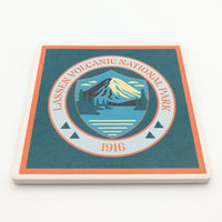 Lassen Volcanic Legacy 4-Piece Coaster Set