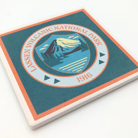 Lassen Volcanic Legacy 4-Piece Coaster Set