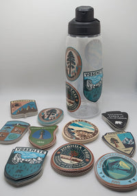 5-Piece National Park Sticker Set