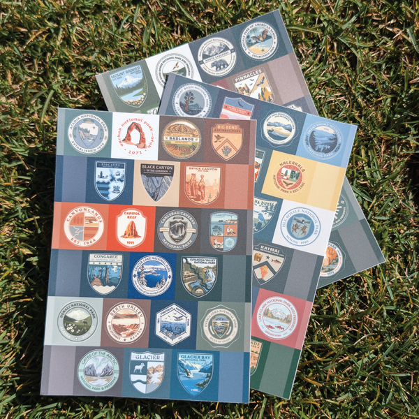 National Parks Sticker Set