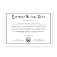 Yosemite Diploma