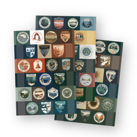 National Parks Sticker Set