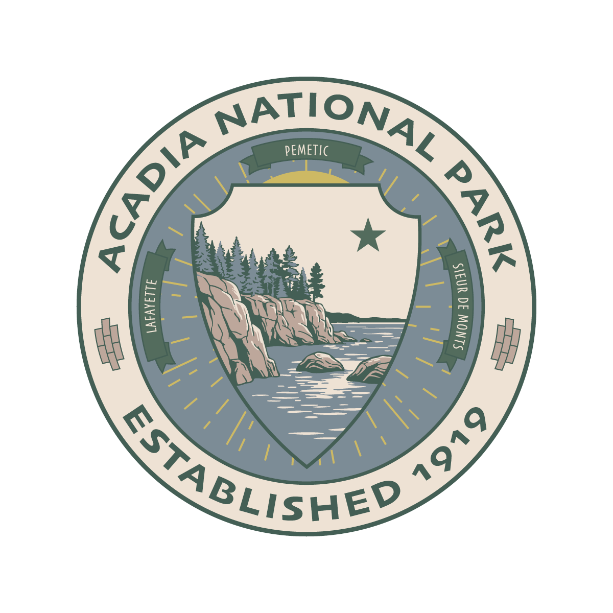 Acadia National Park design