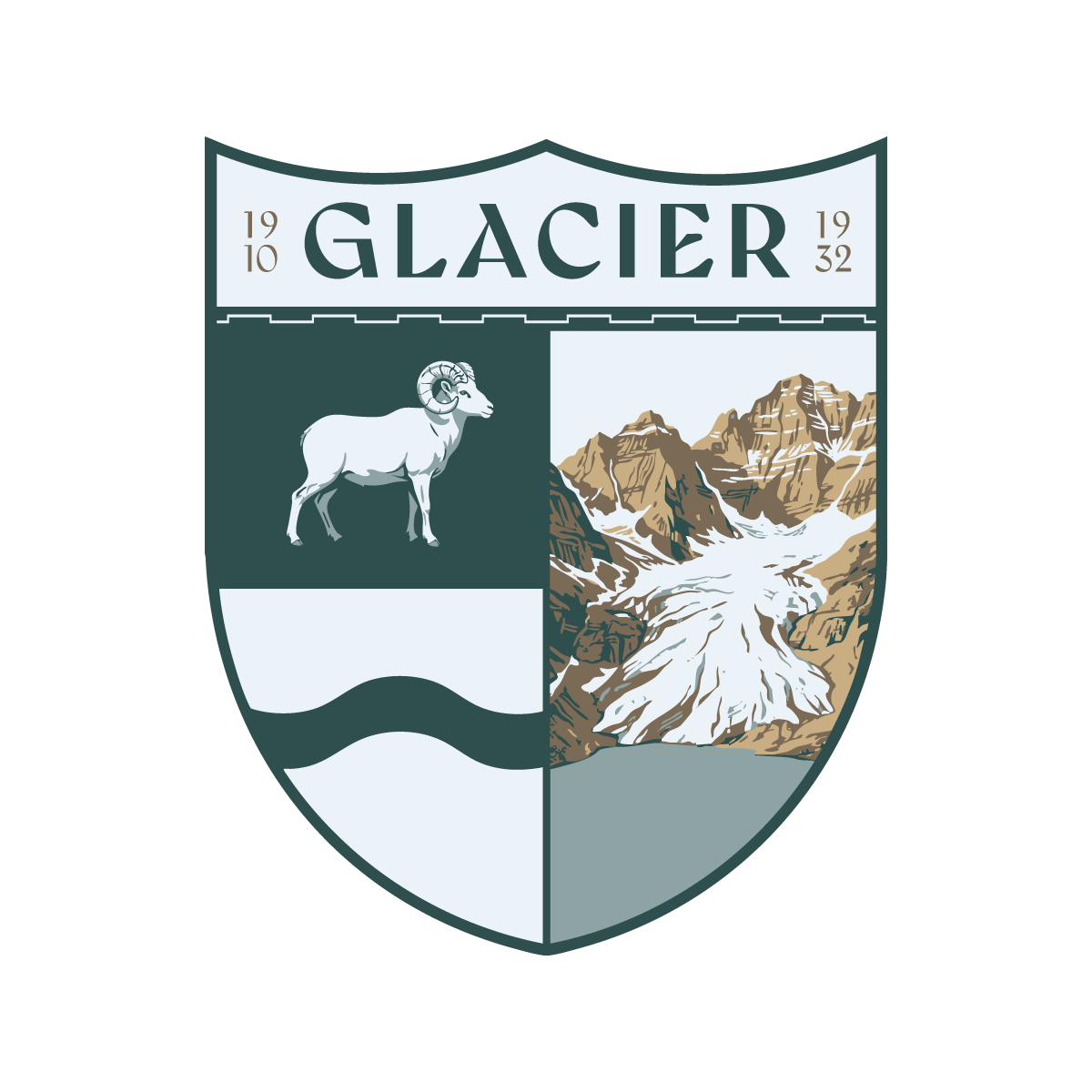 Glacier National Park design