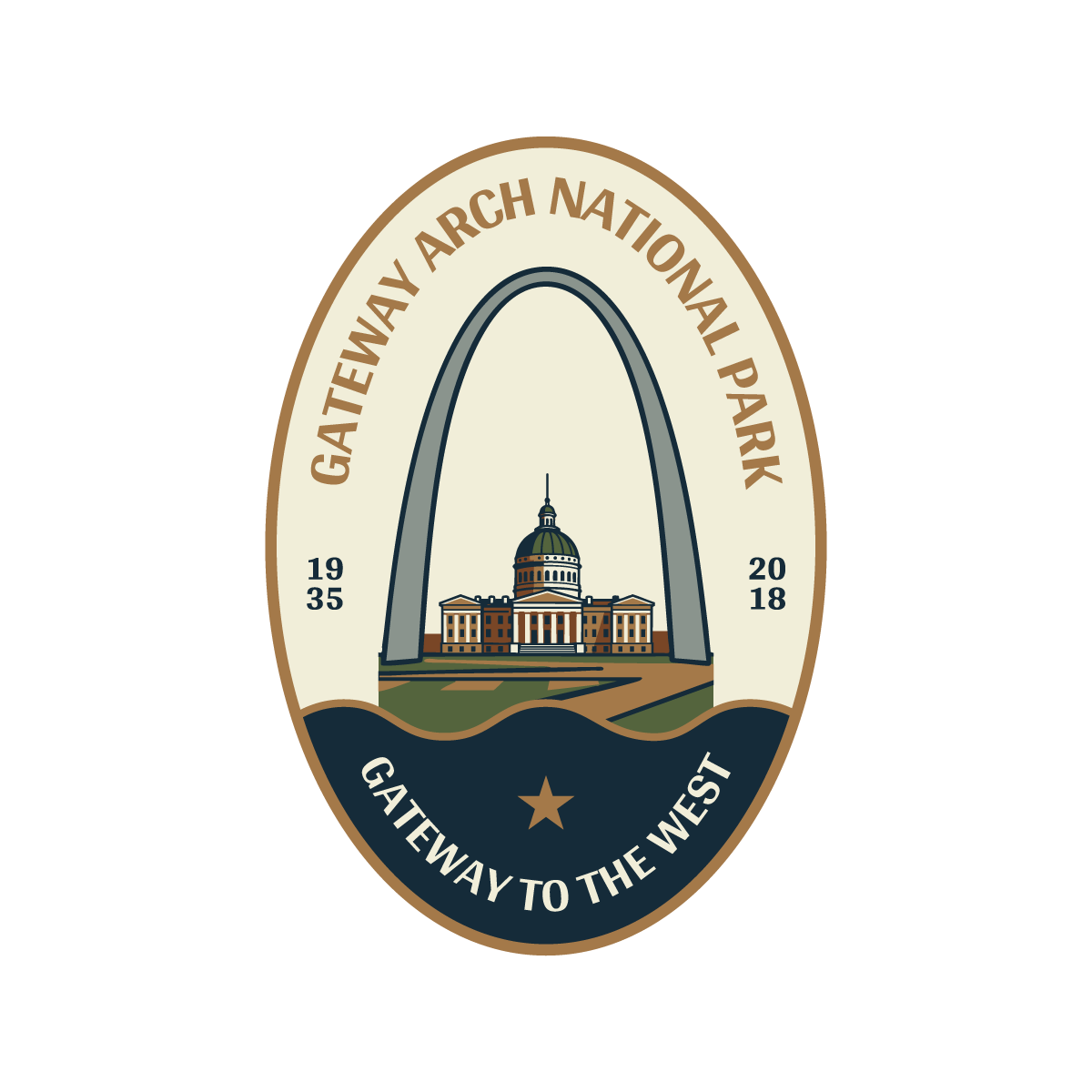 Gateway Arch National Park design
