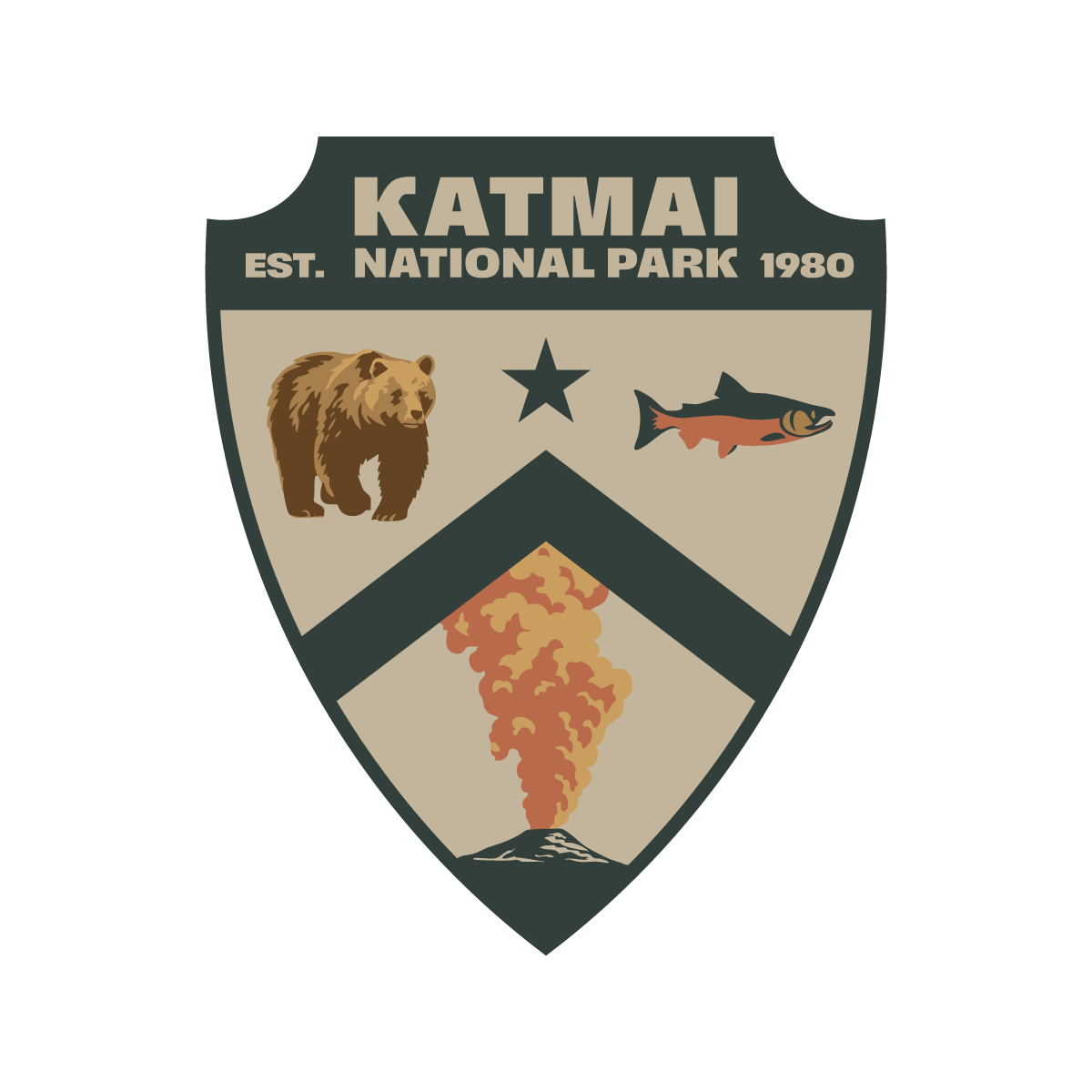 Katmai National Park design