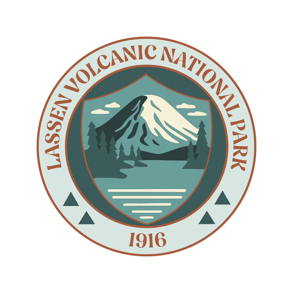 Lassen Volcanic National Park design