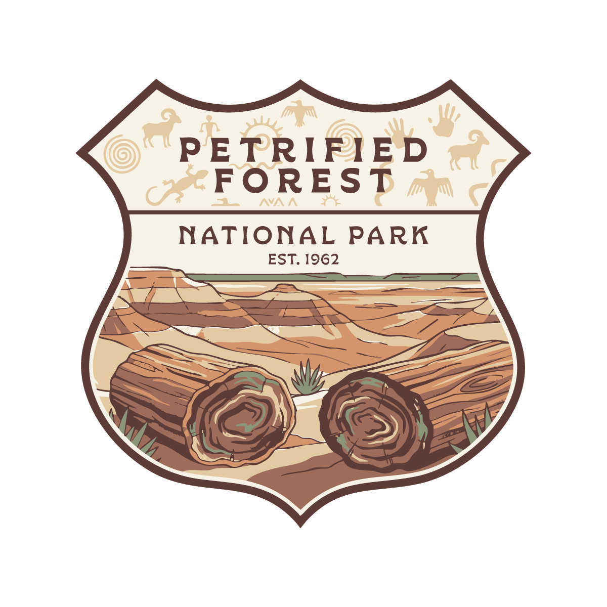 Petrified Forest National Park design