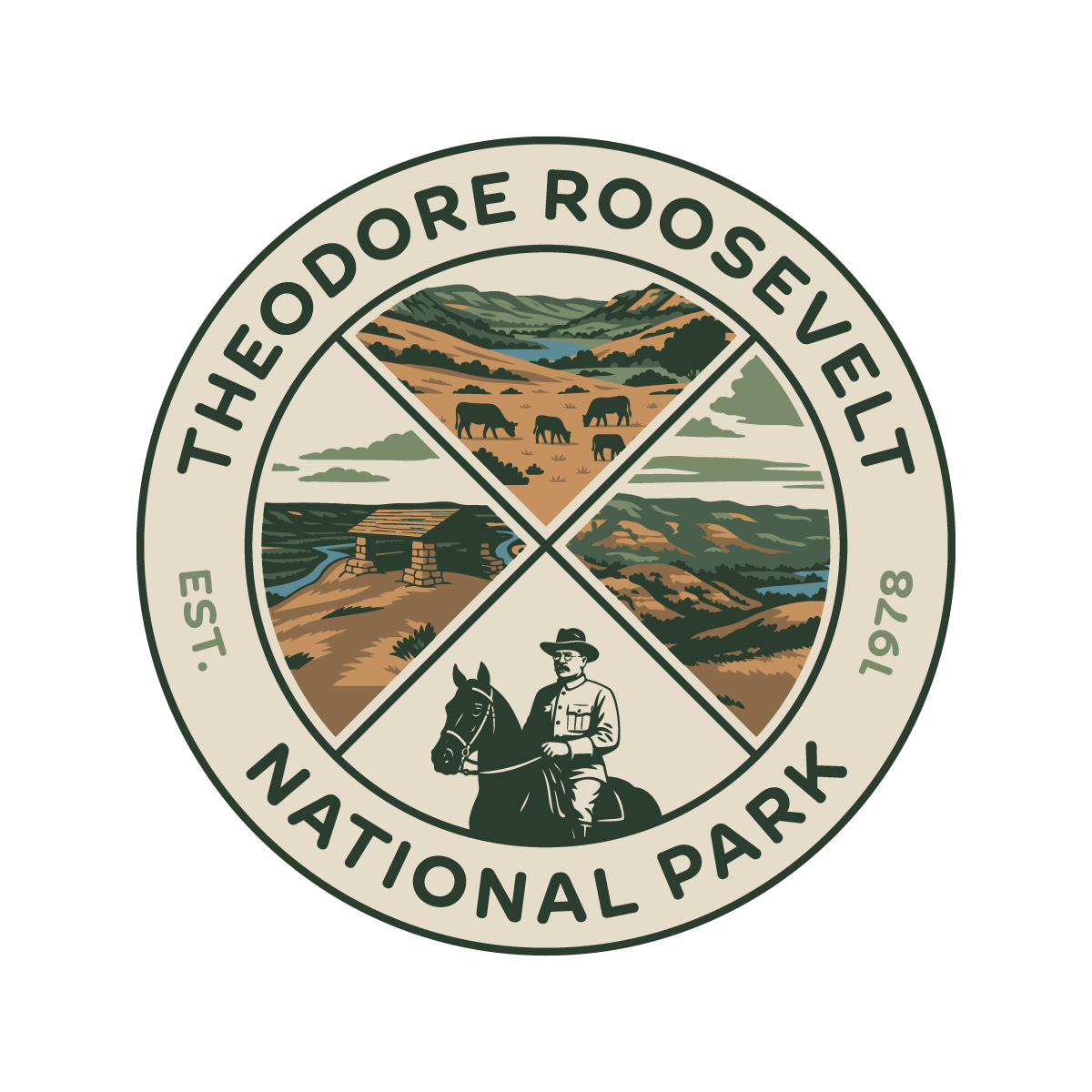 Theodore Roosevelt National Park design